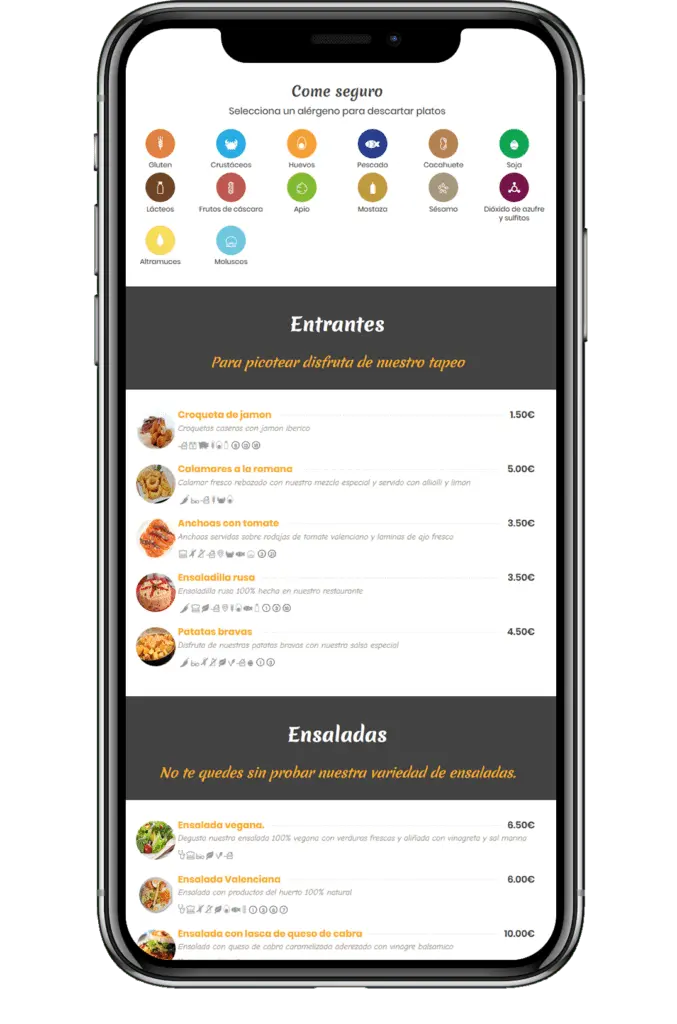 Carta Digital QR